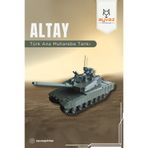 ayvazprinter ALTAY 1/35 Ölçek, 11x21,5x11,5 cm Boyutlu, Hareketli Palet Sistemi Olan Tank Maketi