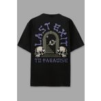 AyveGa AG198OT Last Exit Siyah Erkek T-shirt