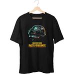Ayvega Pubg Kask Unisex T-Shirt - M - Siyah