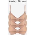 Ayyıldız 556 3 'lü Ten Sütyen