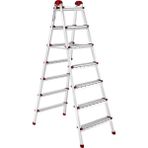 Ayyıldız Çift Çıkışlı Katlanabilir Ev Tipi Merdiven 7+7 Basamak