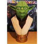 Ayyıldız Luxury Master Yoda Chracter Figure Boyalı Büst 25 cm (Dev Boy) - Bej - 14+ Yaş