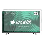 Ayyıldız Pleksi Arçelik A43 A 670 A 43 İnç Uyumlu TV Ekran Koruyucu