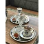 Ayz Home 2'li Yuvarlak Çelik Sunum Tepsisi