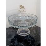 Ayz Home Kesme Kristal Ayaklı Sunum Kasesi