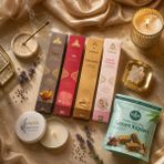 Ayza Dişil Mührü Ayza Tütsü Bahçesi Mini Set Aromaterapi ve Hediye Kutusu