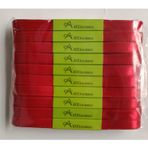 Ayza Kurdele - Kırmızı Saten Kurdele 1 cm 10X10 Metre (1 Paket)