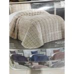 Ayzen Home Laıla Velvet Yatak Örtüsü - Pudra - 180 x 240 cm