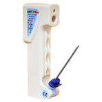 Az 8838 Lazerli ve Problu Haccp Termometresi - 167 x 61 x 35.5 mm (prob kapalı iken), 265 x 48 x 21 mm (prob açık iken) - Seçeneksiz