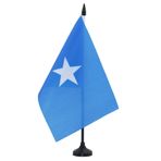 AZ FLAG 21x14 cm Federal Somali Cumhuriyeti Masa Bayrağı