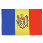 AZ FLAG 90x60 cm Moldova Bayrağı