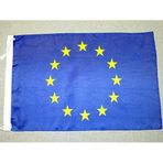 AZ FLAG Avrupa Bayrağı 18 inç x 12 inç - Avrupa Birliği Bayrakları 30 x 45 cm - Afiş 18 x 12 inç Açık Polyester