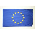AZ FLAG - Avrupa Birliği Bayrağı - 150 x 90 cm - Avrupa Bayrağı 90 x 150 cm İnce Polyester - Bayraklar