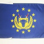AZ FLAG Bayrak GENİŞLİKLERİ Avrupa Birliği 45 x 30 cm kordonlu - EUROPAARMEE Bayrak 30 x 45 cm - Bayrak üstün kalite
