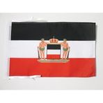 AZ FLAG Bayrak Kuzey EUTSCHER Bel 1867-1871 45x30 cm ipli - Kuzey Avrupa Birliği Bayrak 30 x 45 cm - Bayrak Üstün Kalite