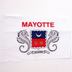 AZ FLAG Mayotte Bayrağı 45 cm x 30 cm İp - Fransız Mayotte Bölgesi Küçük Bayraklar 30 x 45 cm - Afiş 18 x 12 inç