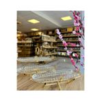 Azade Home Gold Japongül Pirinç İki Katlı Kahvaltılık Ve Tekli Kahvaltılık İkili Set