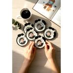 aze kids 10 Adet 1 Yaş Kişiye Özel Çiçek Temalı Magnet İsimli Bebek Doğum Günü Magneti 8x8 cm