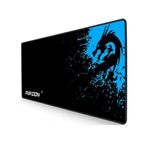 Azemax 70x30 cm Rakoon Resimli Kaydırmaz Taban Mavi Oyuncu Mouse Pad