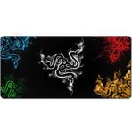 Azemax 70X30 cm Renkli Desenli Kaydırmaz Taban Mouse Pad
