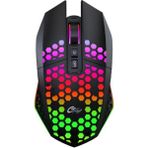 Azemax Kablosuz Rgb 1600 Dpi Siyah Oyuncu Mouse