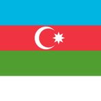 AZERBAYCAN ÜLKE BAYRAĞI 45x22CM DUVAR TABLOSU ÇERÇEVESİZ PVC TABLO
