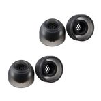AZLA SednaEarfit MAX TWS 6 – Kablosuz kulaklık için yedek kulak tıkacı – Gürültü azaltan silikon kulak tıkacı – Sony, Samsung, Sennheiser ve Devialet (Dark Gray, SS) ile uyumlu başlıklar