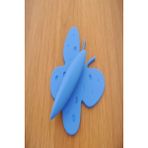 Azm Hırdavat Çebi Çocuk Kulp 453032-505 Mavi Kelebek 32 mm