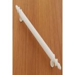 Azm Hırdavat Elmas Kulp (Plastik) 160 Mm 5 Adet Beyaz - Mobilya Hırdavatı