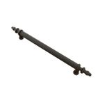 Azm Hırdavat Mat Siyah 192 mm Elmas Kulp