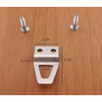 Azm Hırdavat Metal Mini Deve Çerçeve Askısı 10 Adet