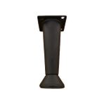 Azm Konik Mat Siyah Metal Ayak 10 cm Dolap Vestiyer Tv Ünite