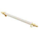 Azm Kumru Boy Kulp Sarı-Beyaz 160 mm Dolap Vestiyer