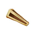 Azm Ovit Metal Lükens Ayak Sarı Altın 14 cm Dolap Vestiyer Tv Ünite