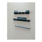 AZRAYAPI Antrasit Gri Pvc 90 mm Pimapen Kapı Menteşesi 2 Adet