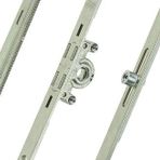 AZRAYAPI Gu Marka 15mm Göbek 751-1200 mm Aralığındaki Pencere Uzunluklarına Uyumlu Çift Açılım Ön İspanyoleti