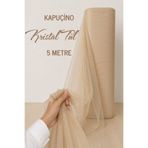AZREN STORE Kapuçino Süsleme Tülü 5 METRE, Bohça Tülü, Nişan Tülü, Söz Nişan Gelin Damat Düğün Kapı Valiz Süsleme 500X300cm