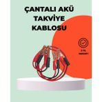 Azrlya 1200A Takviye Kablosu Araç Acil Yardım 2 Metre Güçlü Maşa - Lisinya