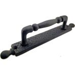 Azrlya Antika Tarz Dekoratif Pirinç Misket Çekme Kapı Kolu - 223X33 Mm, Oksit