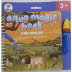 Azrlya Aqua Magic Book Hayvanlar (Sihirli Boyama Kitabı)