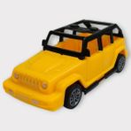 Azrlya Çek Bırak Arabalar 10 cm - Sarı Jeep (Lisinya)