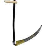 Azrlya Günaş Komple Tırpan - Metal Saplı 6 Parça Set - Ahşap Elcik 75 cm