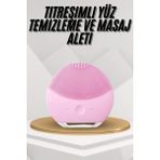 Azrlya Hassas Ciltlere Özel Titreşimli Yüz Temizleme ve Masaj Aleti - Lisinya