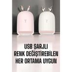 Azrlya Hava Nemlendirici Aromaterapi Hava Temizleyici Renk Değiştirebilen - Lisinya