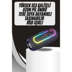 Azrlya Kablosuz Bluetooth Hoparlör Taşınabilir Çoklu Bağlantılı Özelliği - Lisinya
