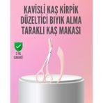 Azrlya Kaş ve Kirpik Şekillendirme Için Yüz Bakım Makası - Lisinya