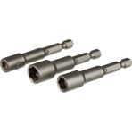 Azrlya Manyetik Somun Adaptörü - 3 Lü Set 6,8,10X65 mm