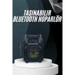 Azrlya Yeni Nesil Bluetooth Hoparlör USB Tf Kart Girişli Çoklu Bağlantı - Lisinya
