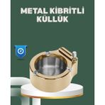 Azrlya Yeniden Doldurulabilir Çakmaklı Küllük Dayanıklı Yapı - Lisinya