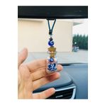 Azrua 2 Adet Cam Şişe Araba Ayna Süsü Araba Nazarlık Nazar Koruması